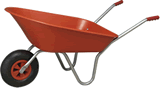 Red Boxer Garden Wheelbarrow - 90 Litre