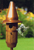 Bird Nest Box with Pole