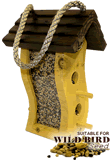 Curvy Bird Seed Feeders