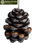 Resin Cone Shaped Bird Feeder
