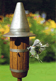 Bird Nest Box with Pole