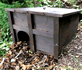 Rustic Hedgehog House
