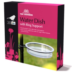 Bird Station Water Dish with Ring Support