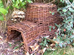 Wicker Hedgehog House