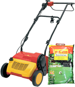 Wolf Scarifier Electric 30cm Fixed Knife with Free Heavy Duty Lawn Seed - UV30E