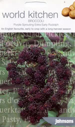 World Kitchen Purple Sprouting Extra Early Rudolph Broccoli Seeds