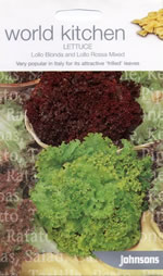World Kitchen Lollo Bionda and Rosso Mixed Lettuce Seeds