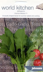 World Kitchen Oriental Mikado F1 Spinach Seeds