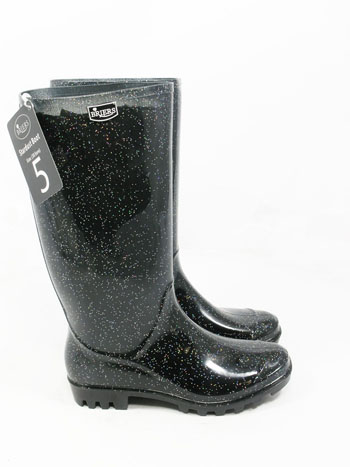 Briers Black Stardust Wellies