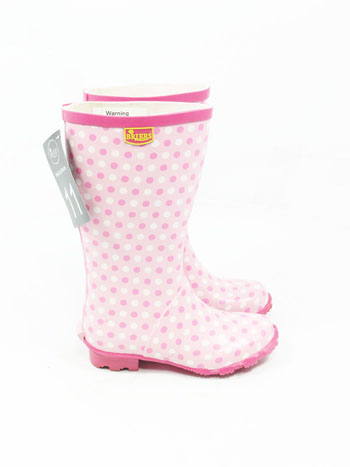 Briers Kids Pink Ice Wellies
