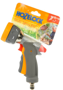 Hozelock Multi Spray Pro Gun With Waterstop Connector - 2688