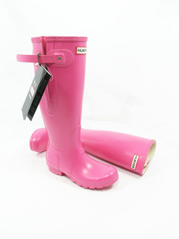 Genuine Fuchsia Adjustable Hunter Wellies (Original)