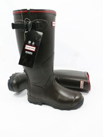 Hunter Balmoral  Neoprene Wellies - Brown