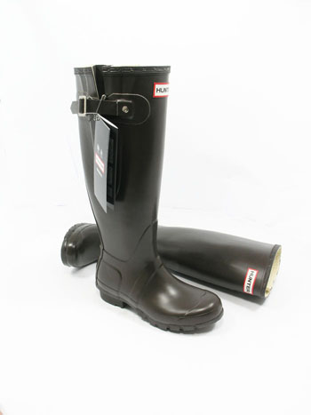 Genuine Chocolate Adjustable Hunter Wellies (Original)