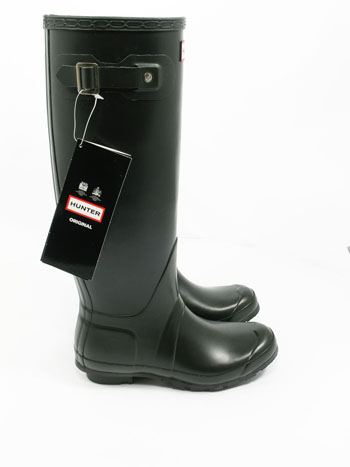 Genuine Dark Olive Hunter Wellies (Original)
