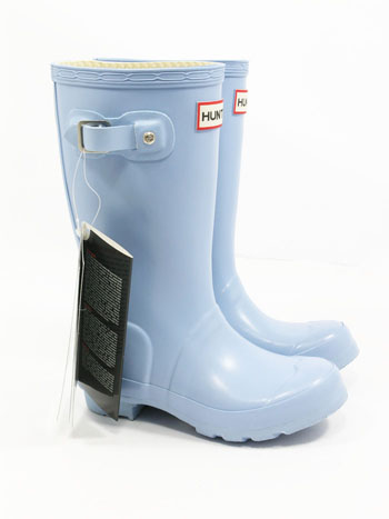 Kids Hunter Wellies - Powder Blue