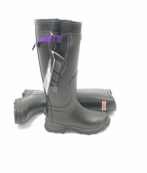 Hunter Balmoral Lady Neoprene Wellies - Olive
