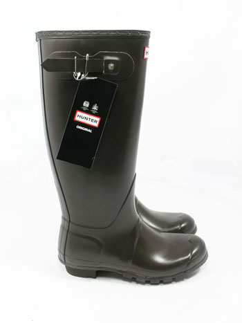 Genuine Chocolate Neoprene Hunter Wellies (Original)