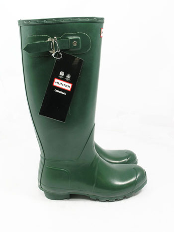 Genuine Green Neoprene Hunter Wellies (Original)