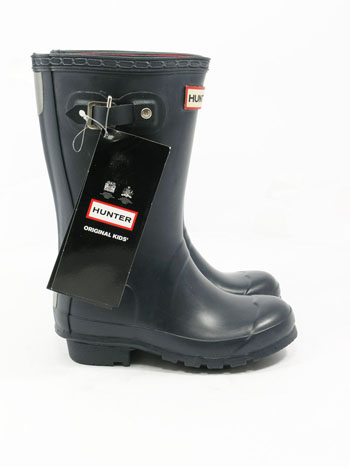 Kids Hunter Neoprene Wellies - Navy