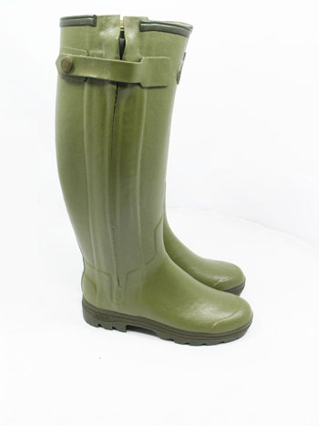 Womens Le Chameau Chasseur Wellies - 38cm Calf