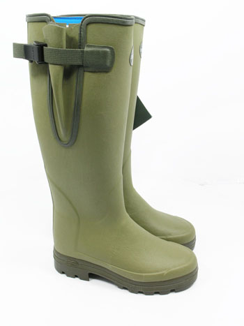 Mens Le Chameau Vierzonord Wellies - 41cm Calf