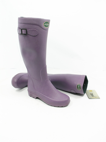 Ladies Le Chameau Iris Wellies in Violet