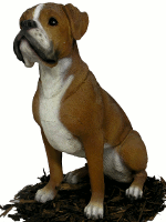 Boxer - Dog Resin Garden Ornament