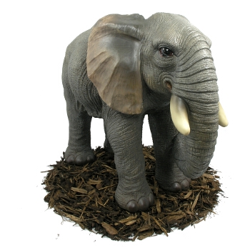 Giant Elephant - Resin Garden Ornament - Spin Image