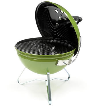 Weber Smokey Joe Premium Portable BBQ in Spring Green