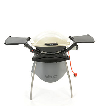 Weber Q 200 Barbeque with Stand and Free T Brush