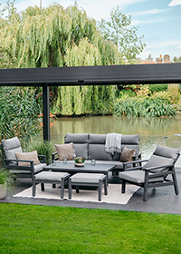 Image for: <span class="accessibility">Metal Garden Furniture </span>Lounge Sets