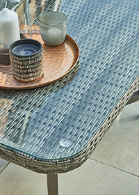 Image for: <span class="accessibility">Weave Garden Furniture </span>Side Tables