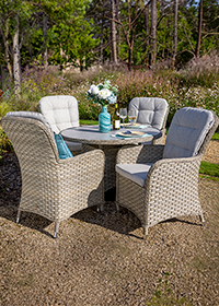 Image for: <span class="accessibility">Weave Garden Furniture </span>Dining Sets