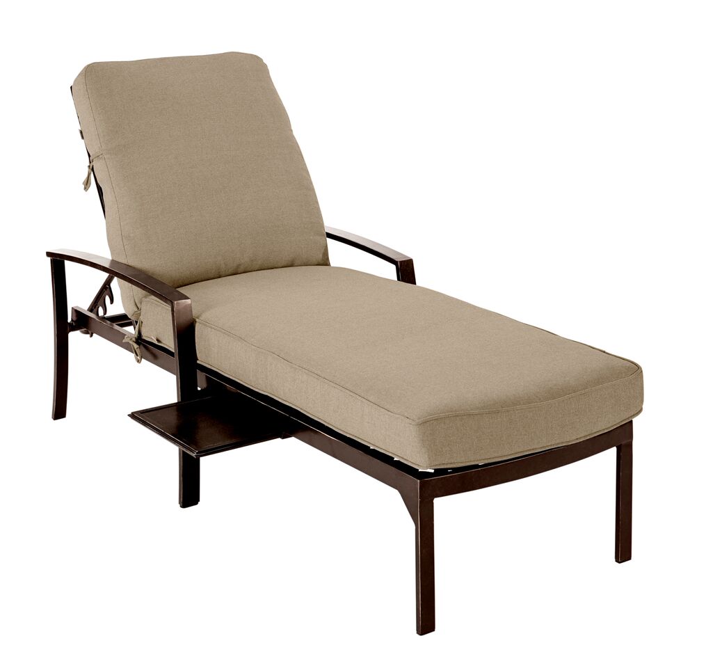 Extra image of Jamie Oliver Contemporary Lounger - Bronze / Biscuit