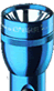 Blue Maglite Torch