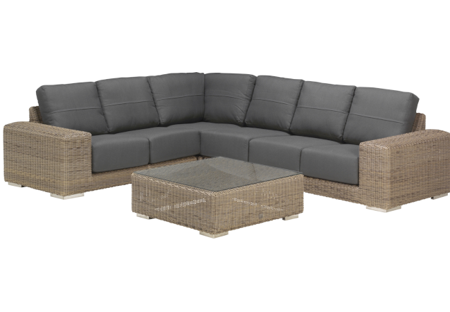 Image of 4 Seasons Kingston Corner Lounge Sofa Set