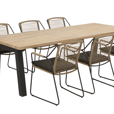 Small Image of 4 Seasons Outdoor Scandic Dining Set