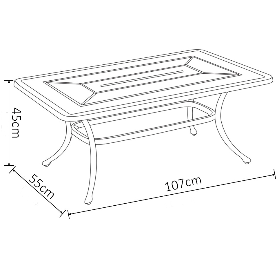 Chair dimensions image