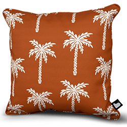 Image of Extreme Lounging B Cushion Art Collection - Palm Rust