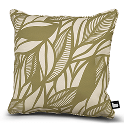 Image of Extreme Lounging B Cushion Art Collection - Poplar Leaf Pistache