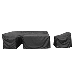 Image of Hartman Asher Rectangular Casual Dining Set Cover