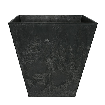 Image of Artstone Pot Ella Black Medium
