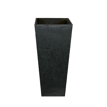 Image of Artstone Vase Ella Black Small
