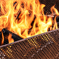 Extra image of Norfolk Firebowl Rust Iron