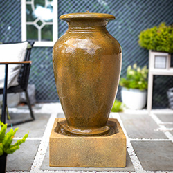 Image of Easy Fountain Athenian Vase Traditional Collection Water Feature