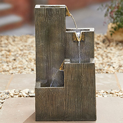 Image of Kelkay Traditional Collection Coastal Sleepers Water Feature