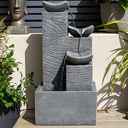 Image of Easy Fountain Jackson Pours Modern Collection Water Feature