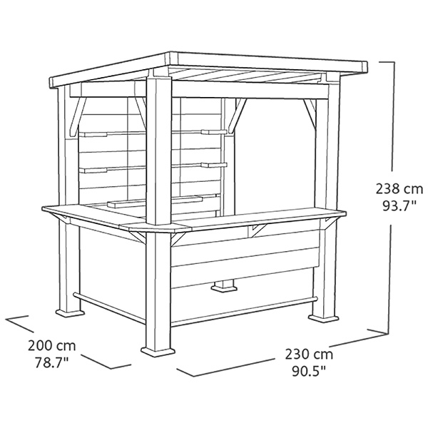 Table dimensions image