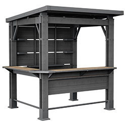 Extra image of Keter Deluxe Bar Gazebo - 2.3 x 2m